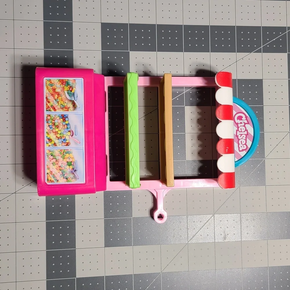 Barbie‎ Doll Mattel Chelsea Playset Shop Supermarket Replacement Stand
